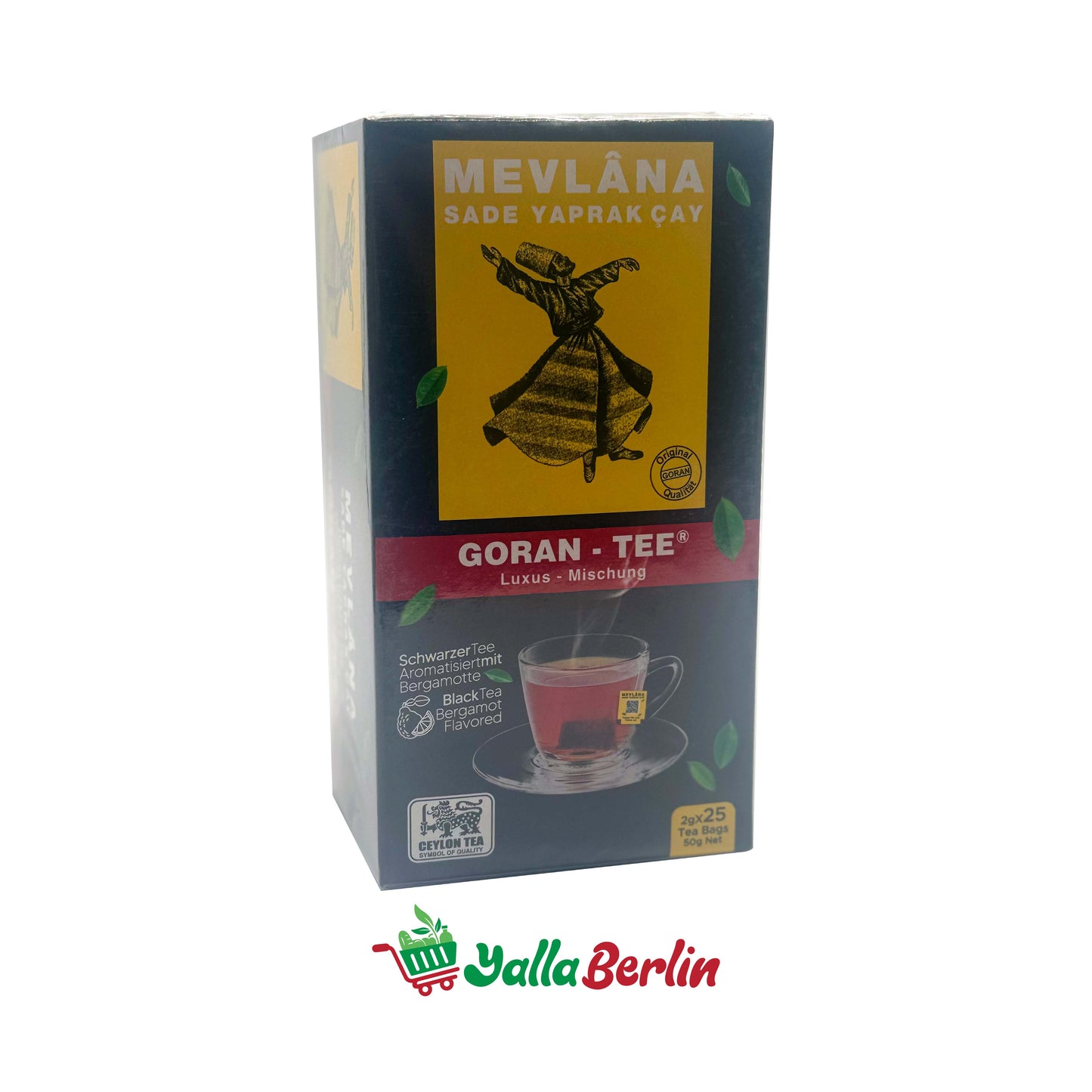 MEVLANA BLACK TEA (25 TEA BAGS)