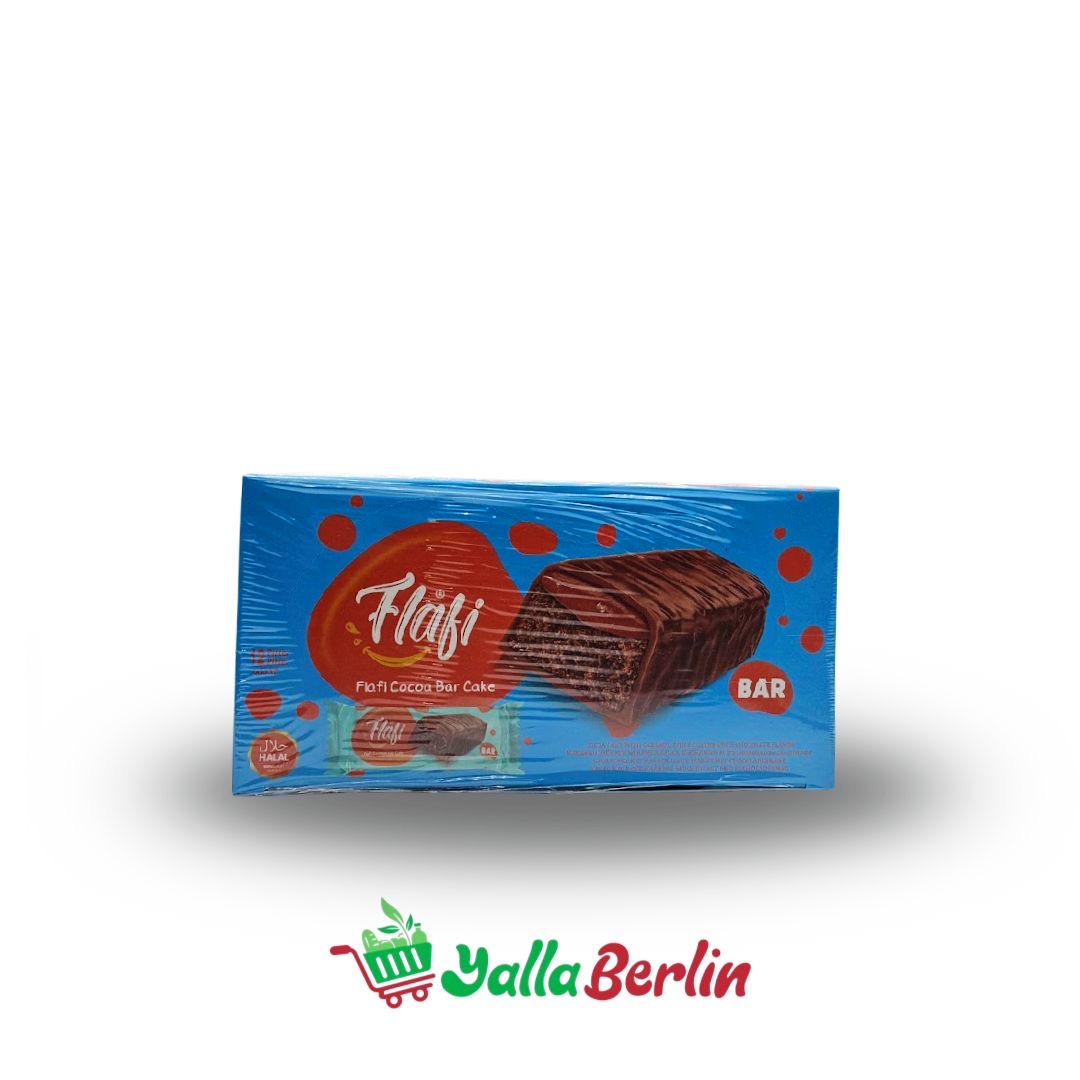 Flafi Cocoa Bar Cake – Kakaokuchenriegel mit Schokoladenüberzug