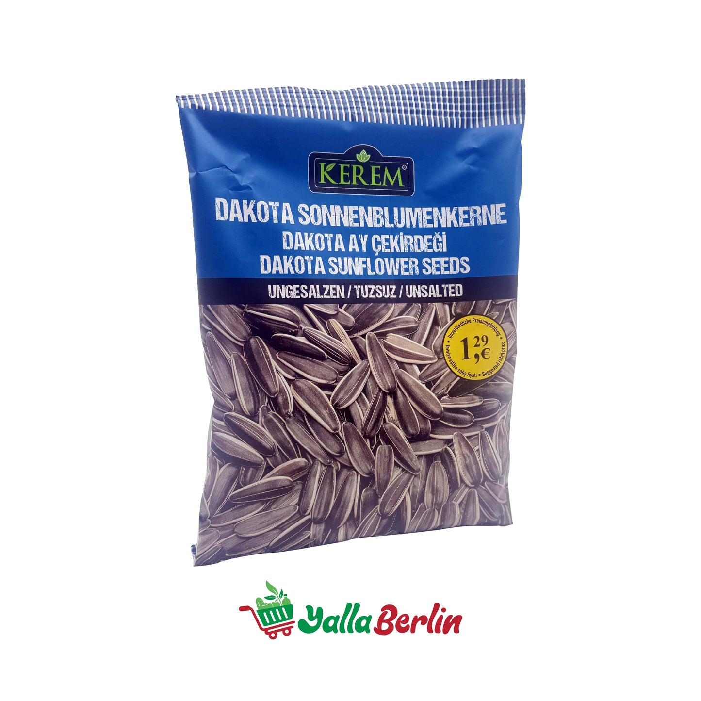 KEREM UNSALTED SUNFLOWER SEEDS