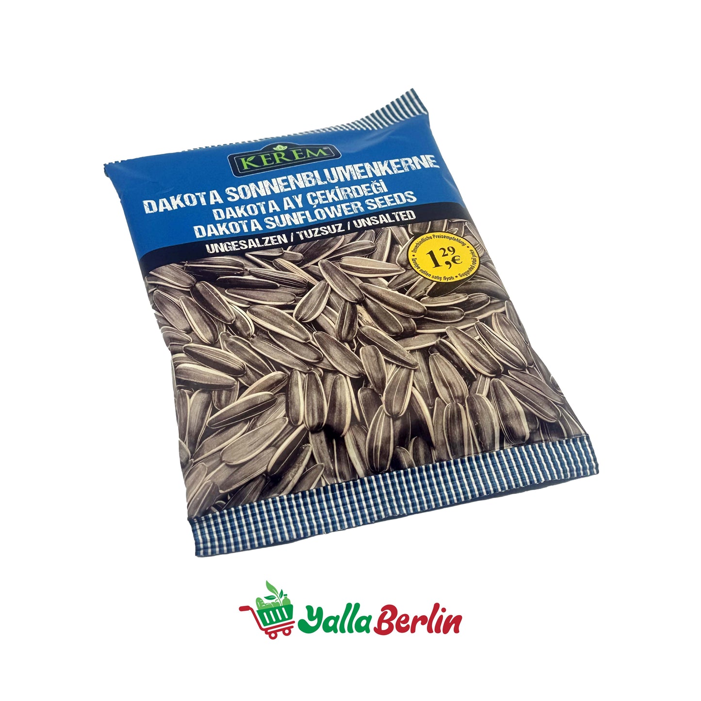 KEREM UNSALTED SUNFLOWER SEEDS