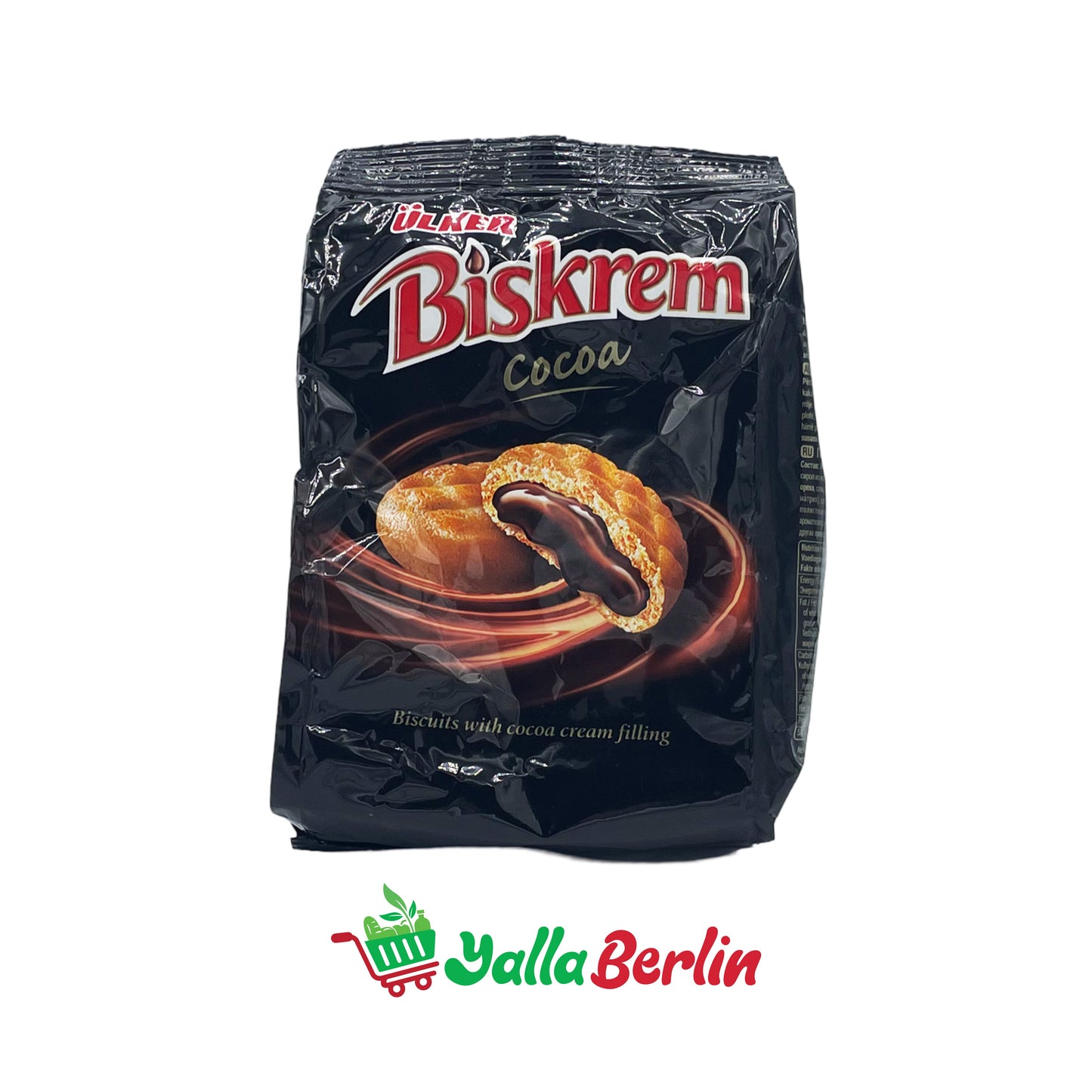 ÜLKER BISKREM BISKOCH, GEFÜLLT MIT KAKAOCREME.