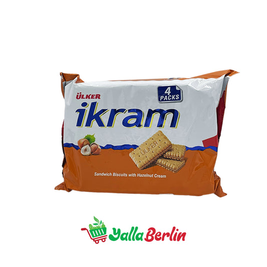 ÜLKER IKRAM BISCOCH, GEFÜLLT MIT HASELNUSSCREME