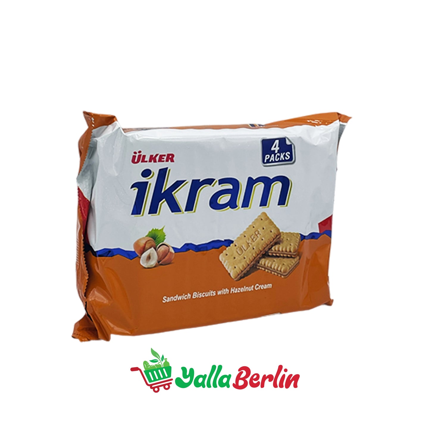 ÜLKER IKRAM BISCOCH, GEFÜLLT MIT HASELNUSSCREME