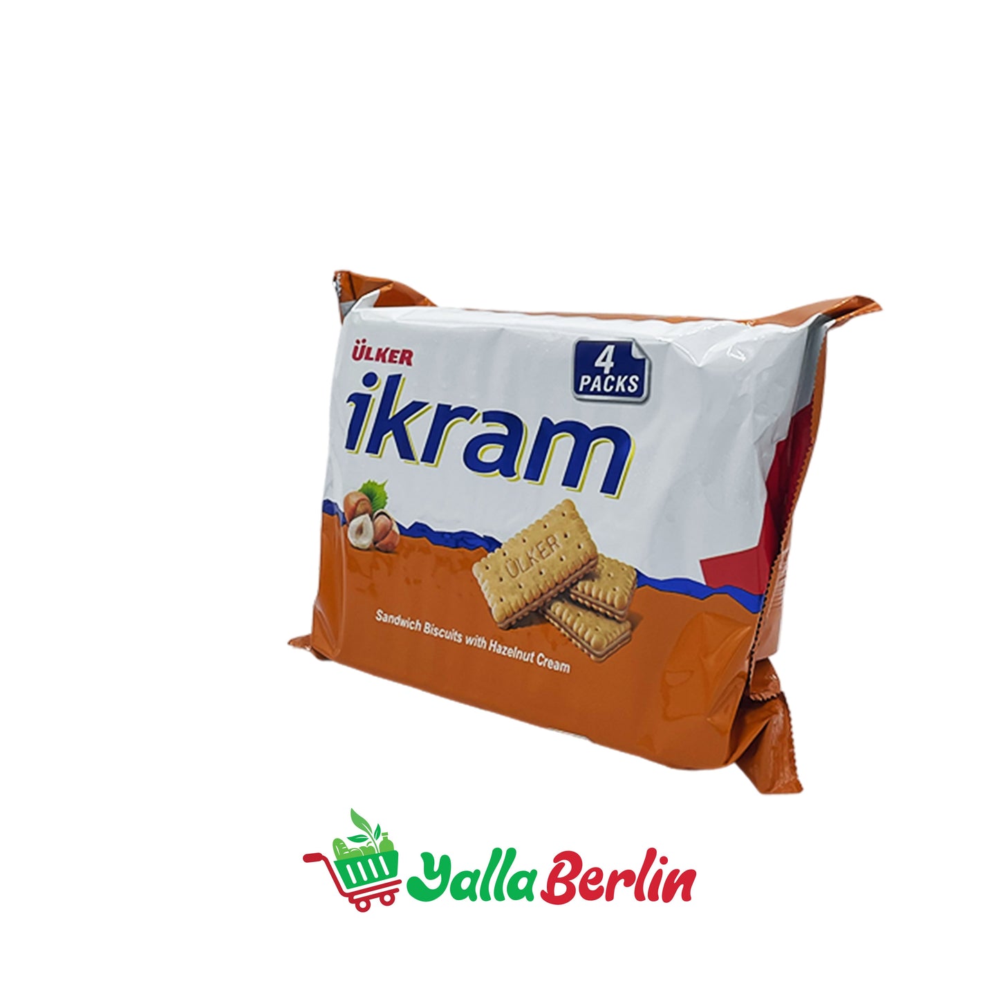 ÜLKER IKRAM BISCOCH, GEFÜLLT MIT HASELNUSSCREME