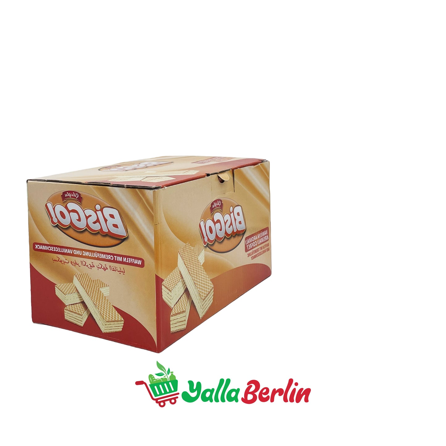 CILOGLU BISGO WAFFLES FILLED WITH VANILLA CREAM.