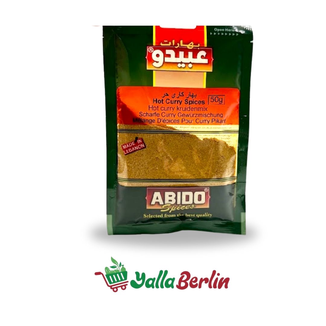 ABIDO SCHÄRFES CURRY-GEWÜRZ 50 g