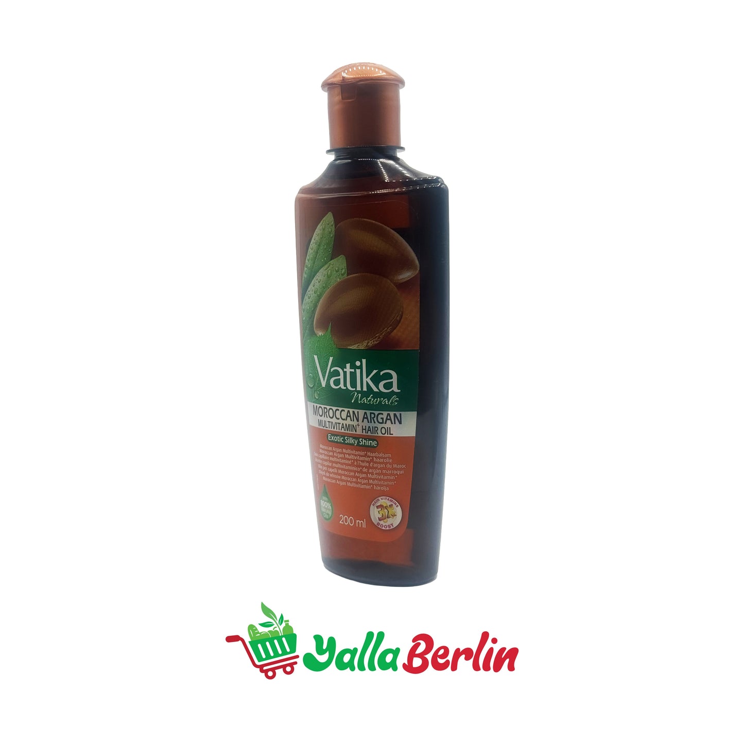 VATIKA NATURALS MAROKKANISCHES ARGAN MULTIVITAMIN HAARÖL