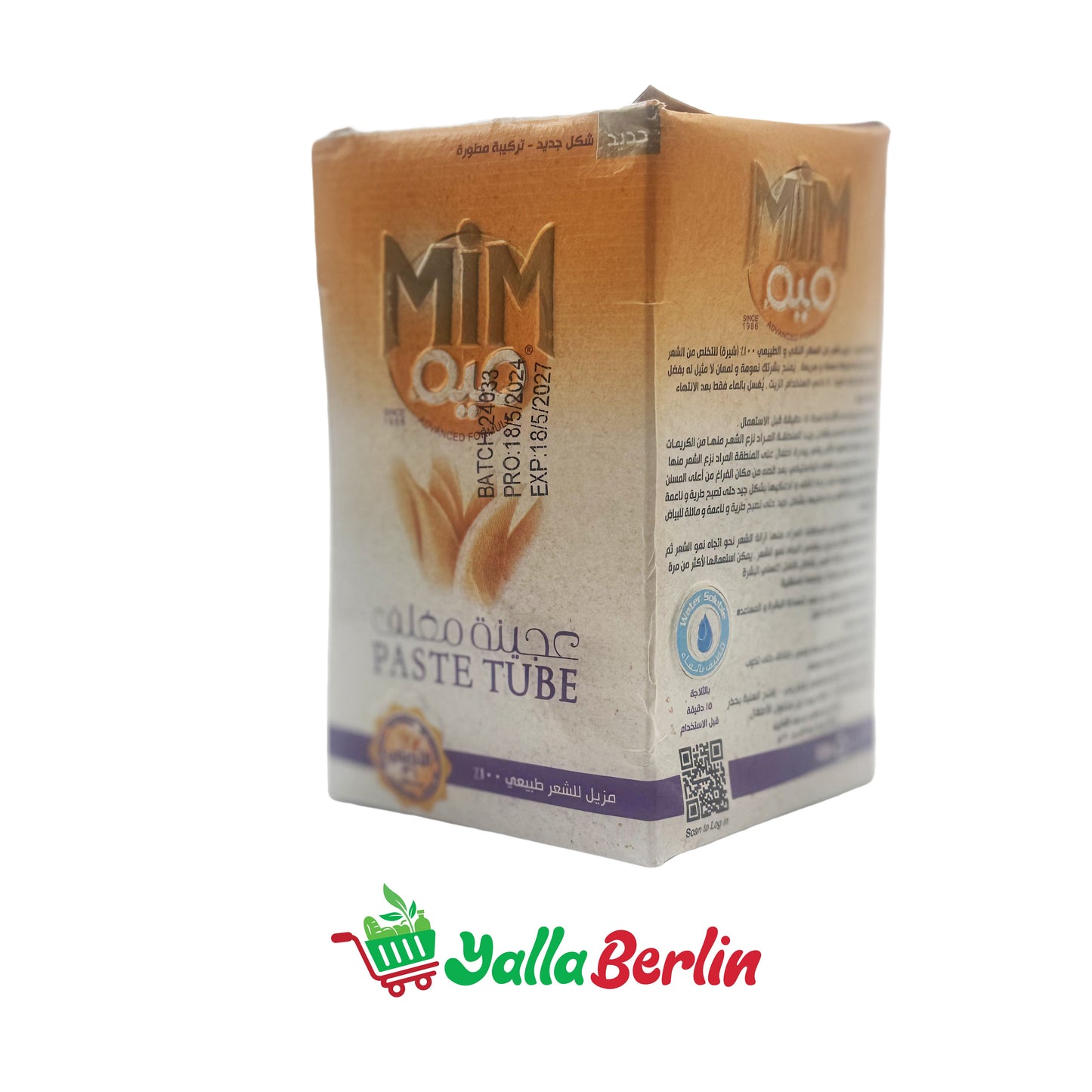 MIM NATURAL HAIR REMOVAL PASTE