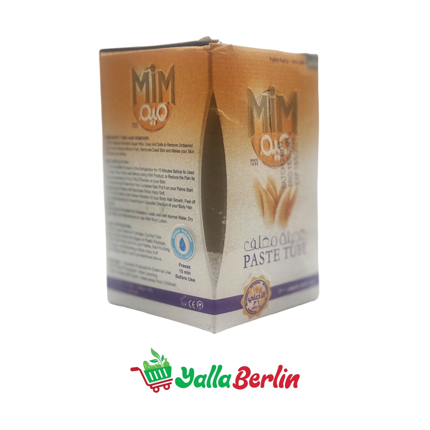 MIM NATURAL HAIR REMOVAL PASTE