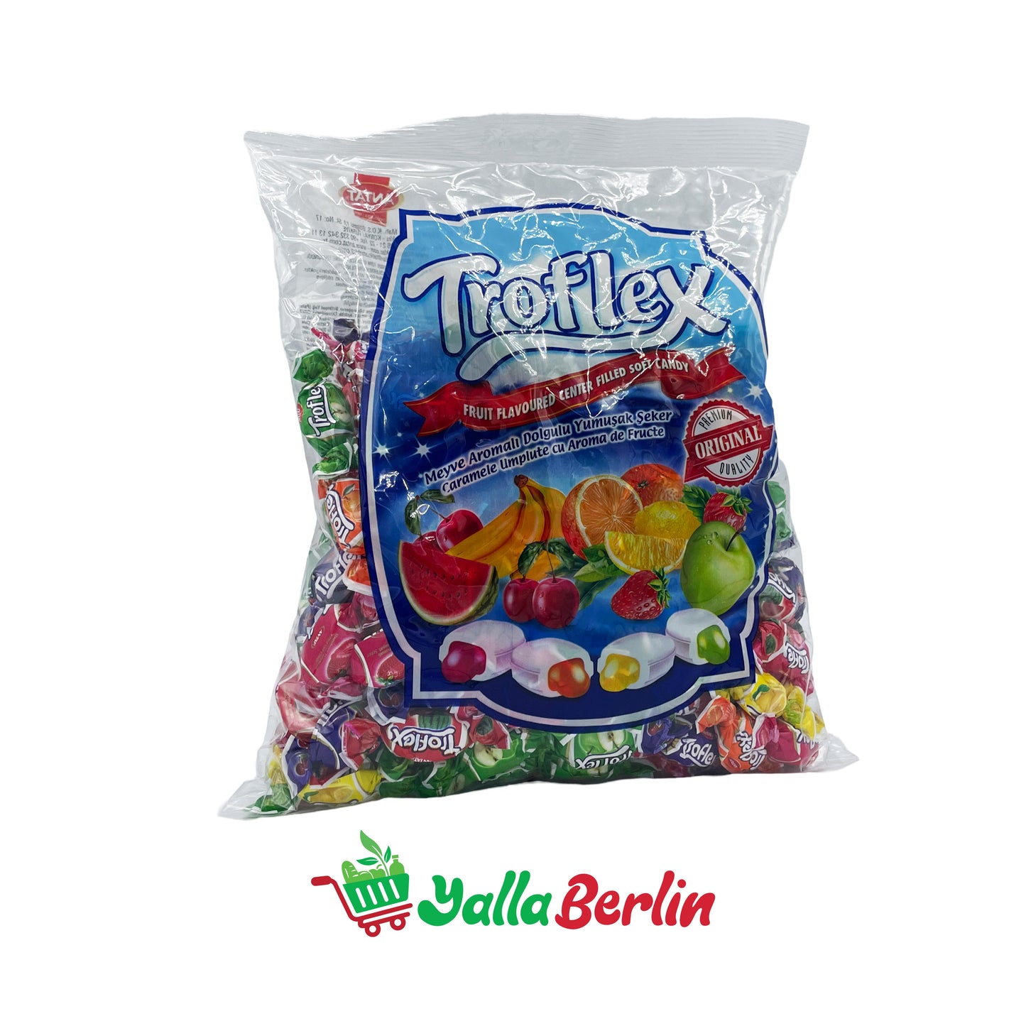 TROFLEX FRUCHTGESCHMACK BONBONS 1000 Gr