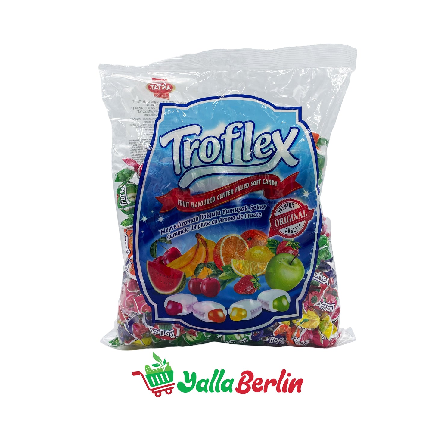 TROFLEX FRUCHTGESCHMACK BONBONS 1000 Gr