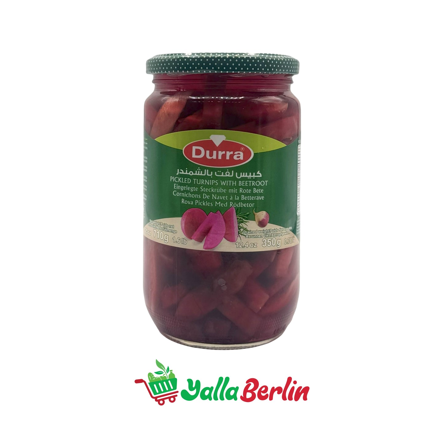 DURRA EINGELEGTE STECKRÜBE(350 Gr)