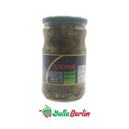 YAREN EINGELEGTE JALAPENO (175 Gr)