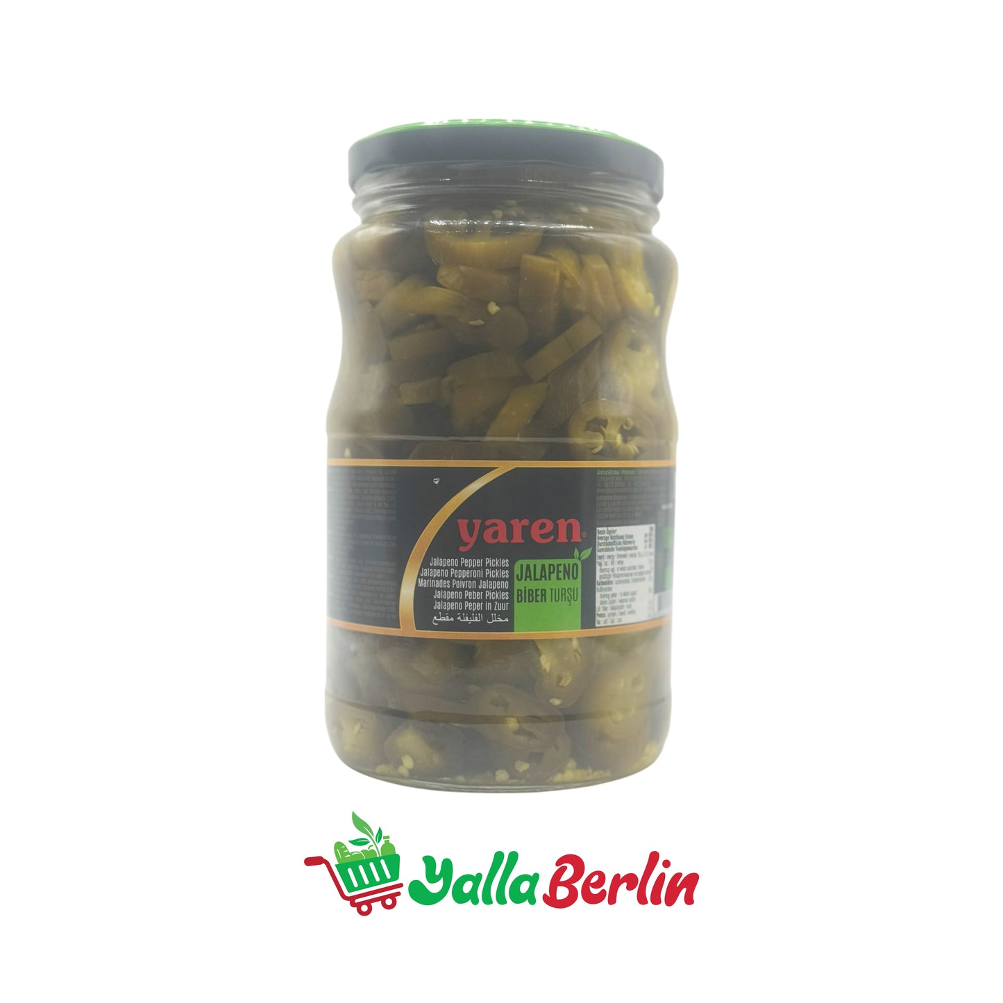 YAREN EINGELEGTE JALAPENO (800 Gr)