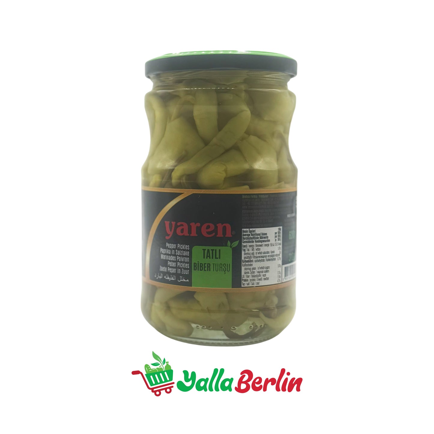 YAREN PAPRIKA IN SALZLAKE(SU?) (310 Gr)