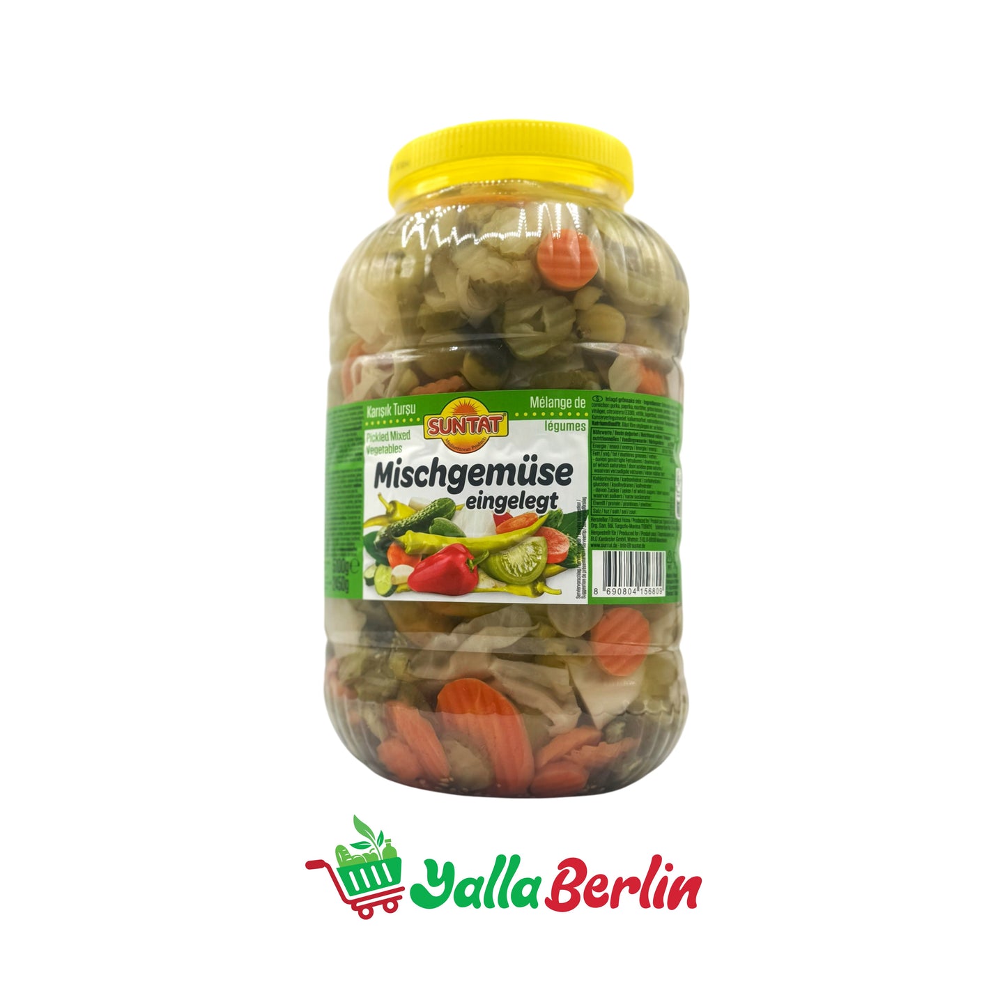 SUNTAT GEMISCHTES EINGELEGTES GEMÜSE (2450 Gr)