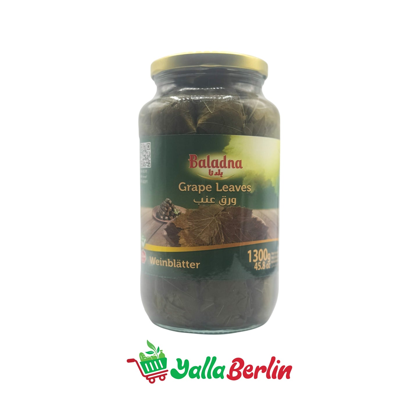 BALADNA GRAPE LEAVES IN SALT (700 Gr)