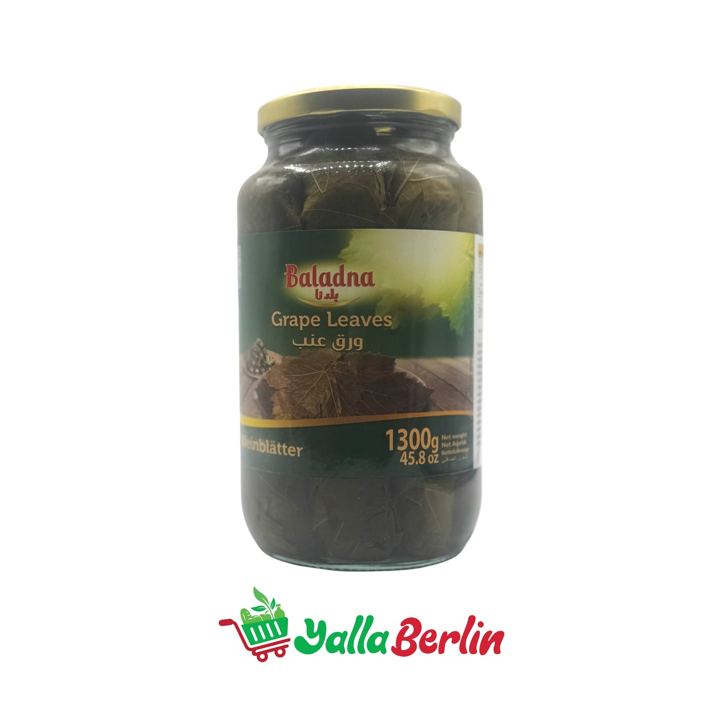 BALADNA GRAPE LEAVES IN SALT (700 Gr)