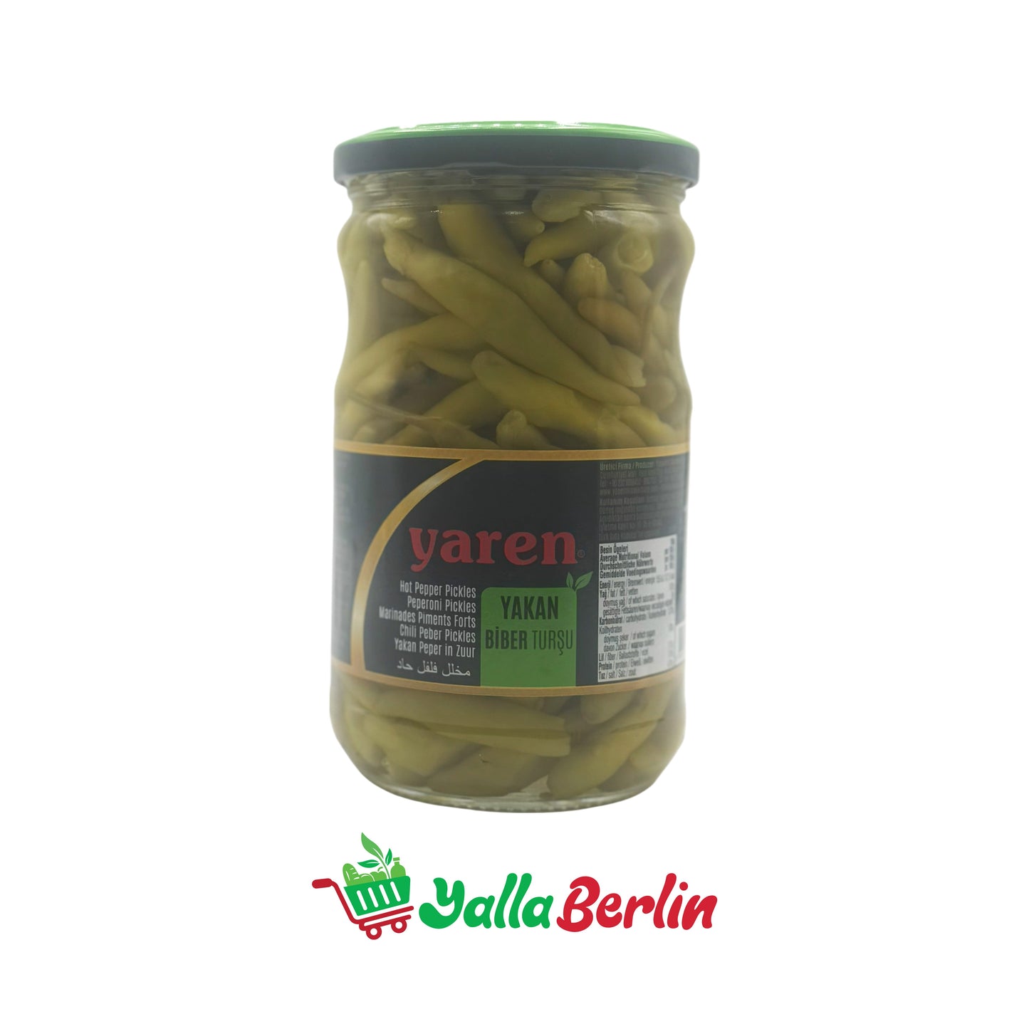 YAREN PEPERONI POCKLES (SCHARF) (310 Gr)