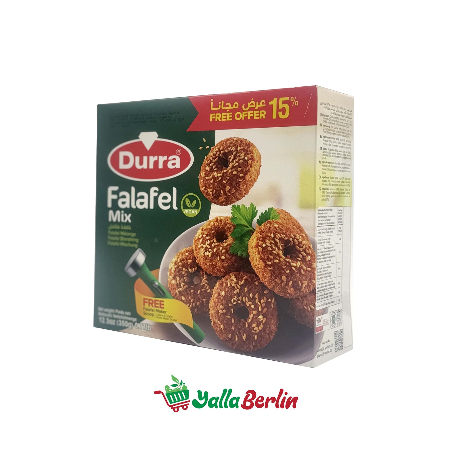 DURRA FALAFEL MIX (350 Gr)