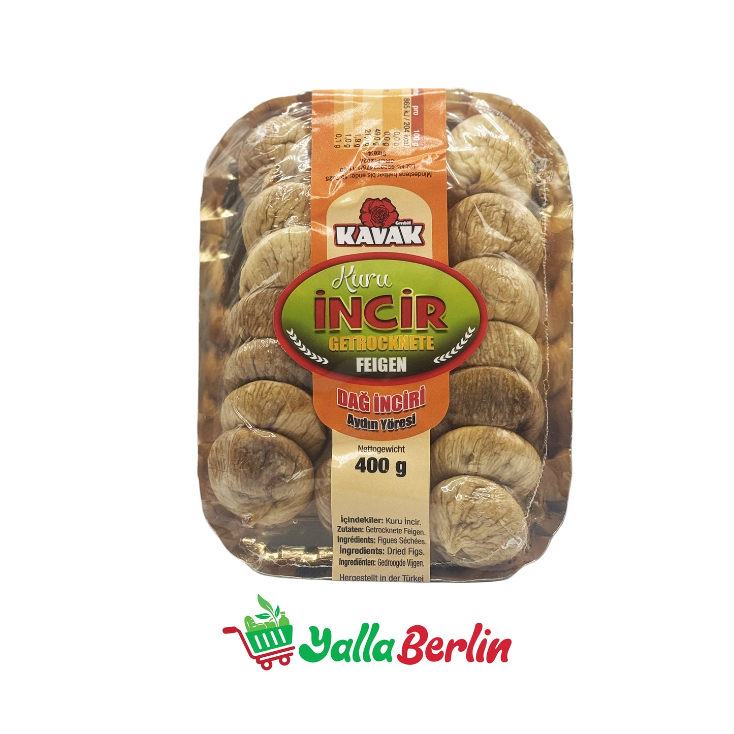 KAVAK GETROCKNETE FEIGEN (400 Gr)