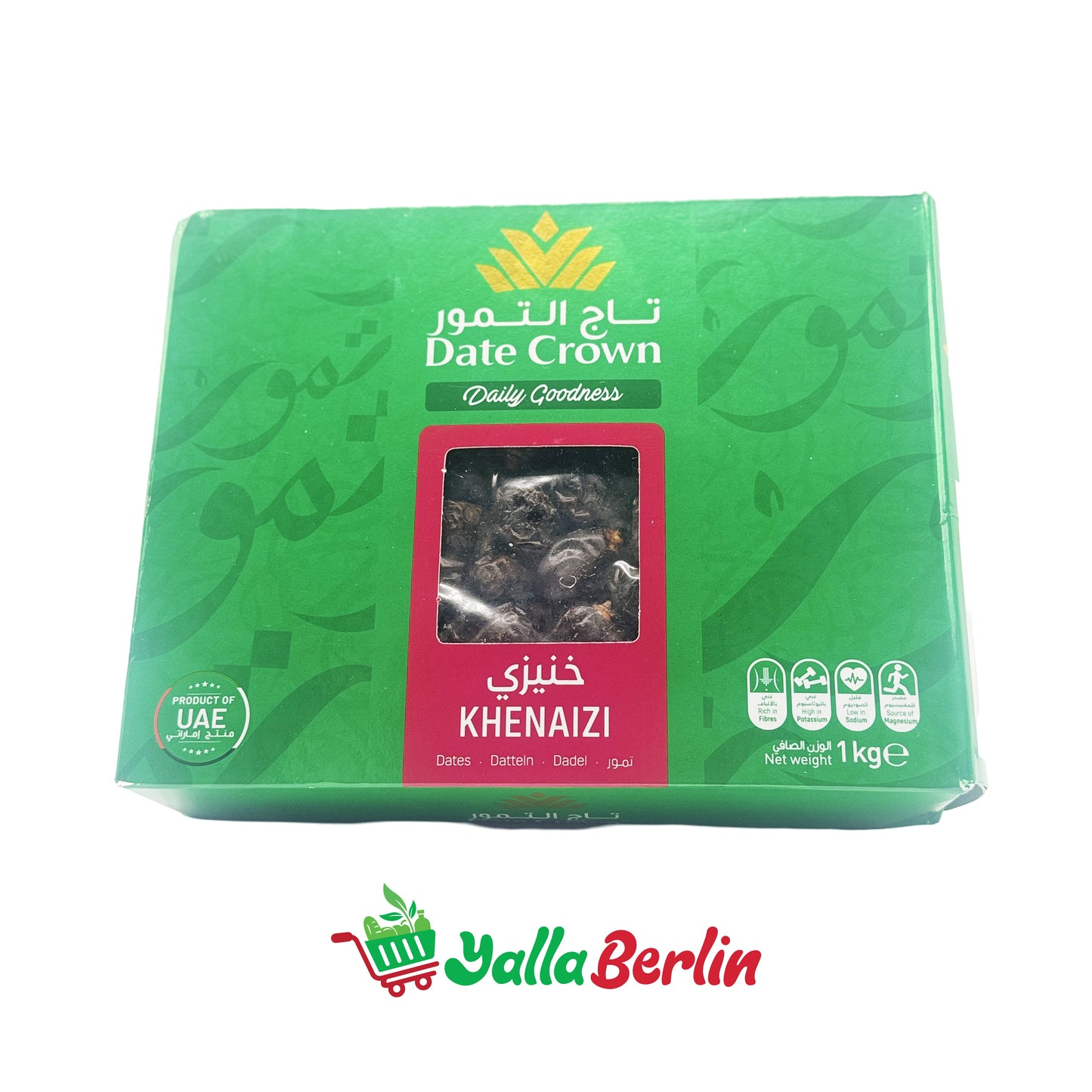 DATE CROWN KHENAIZI DATTELN (1000 Gr)