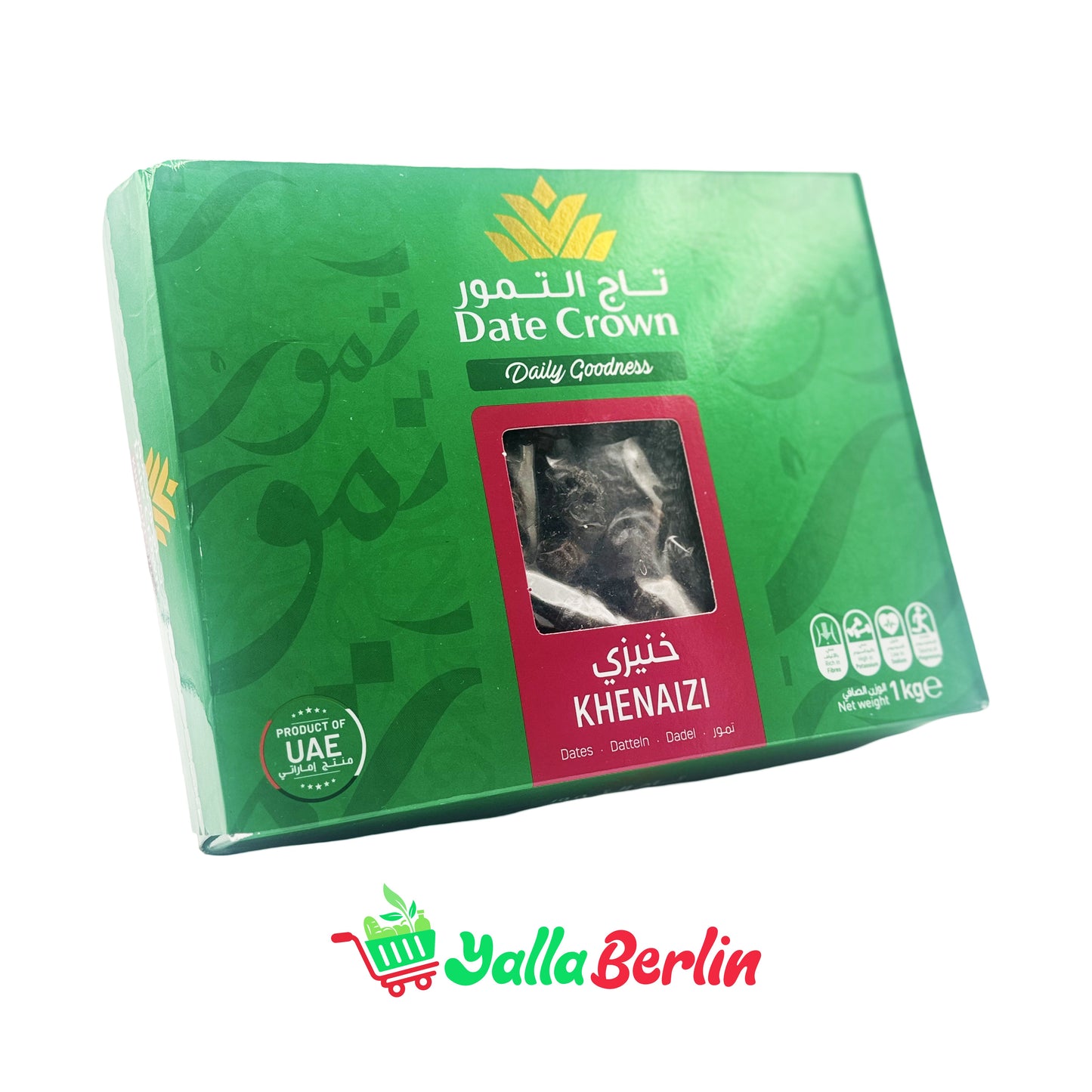 DATE CROWN KHENAIZI DATTELN (1000 Gr)