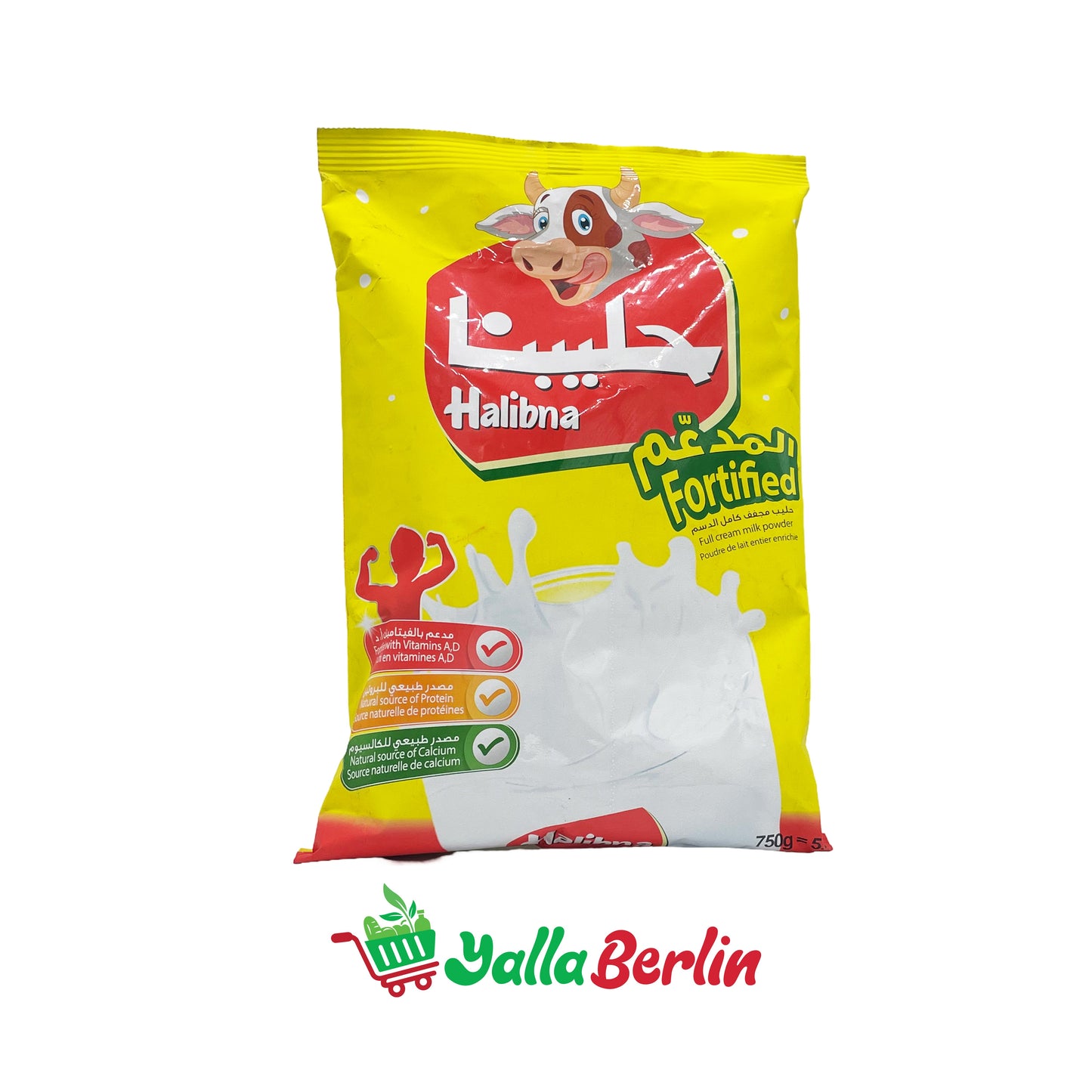 HALIBNA VOLLMILCHPULVER (750 Gr)