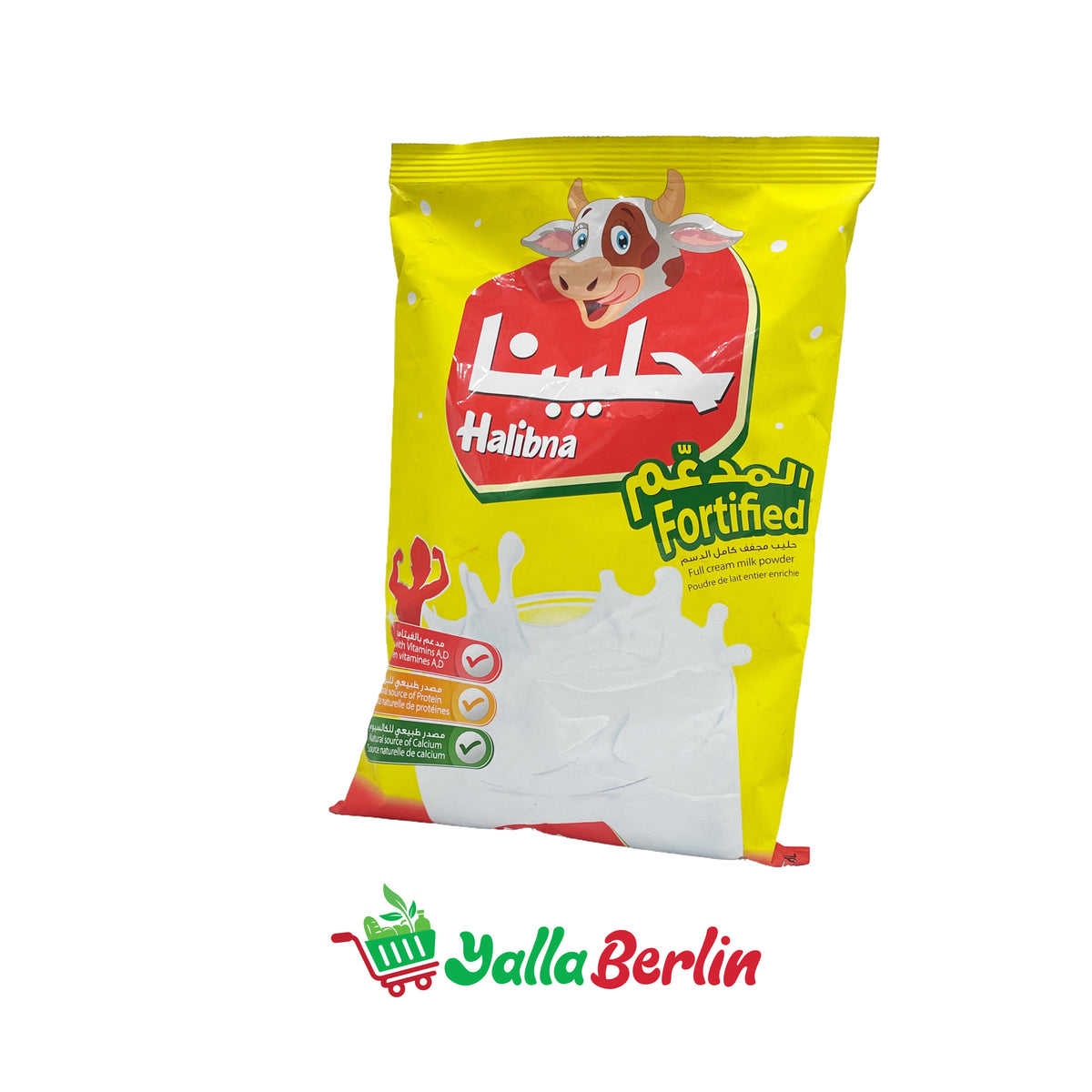 Halibna Cow HALIBNA WHOLE MILK POWDER (750 Gr) – Yalla Berlin Lebensmittel GmbH