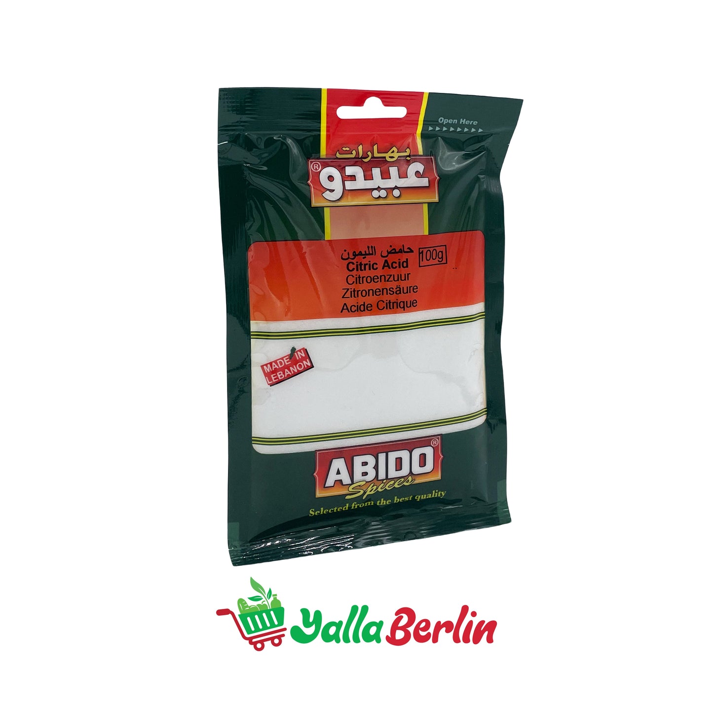 ABIDO CITRIC ACID 100 grams