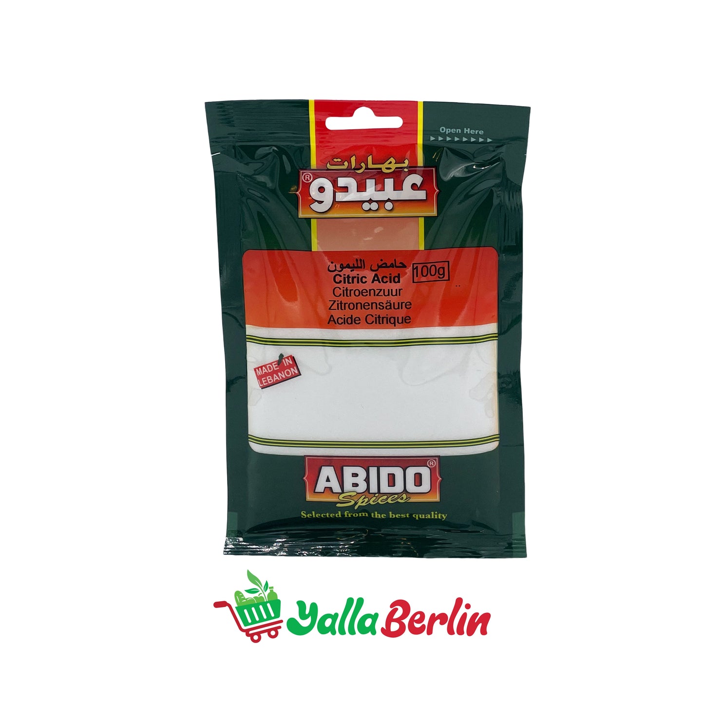 ABIDO CITRIC ACID 100 grams