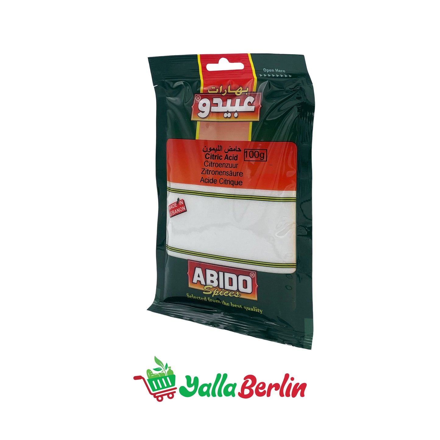 ABIDO CITRIC ACID 100 grams