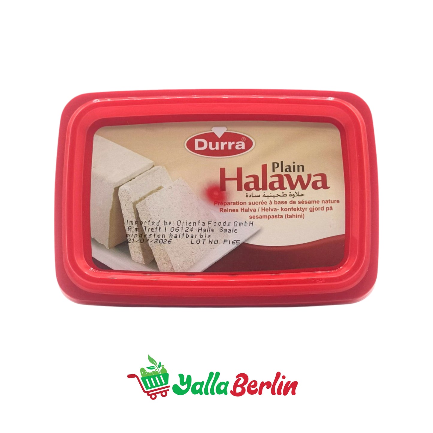 DURRA HALAWA TAHINI NATURAL (350 gr)