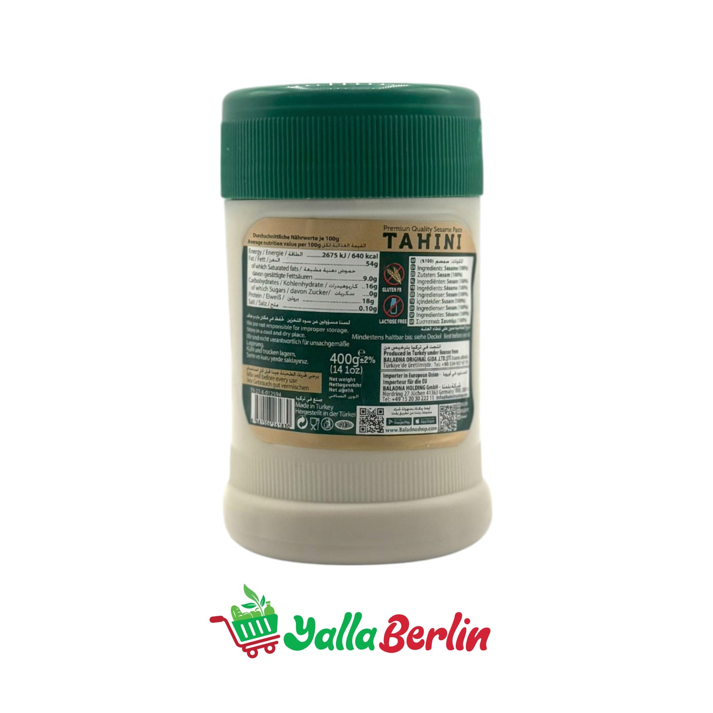 BALADNA SESAME TAHINI (400 Gr)