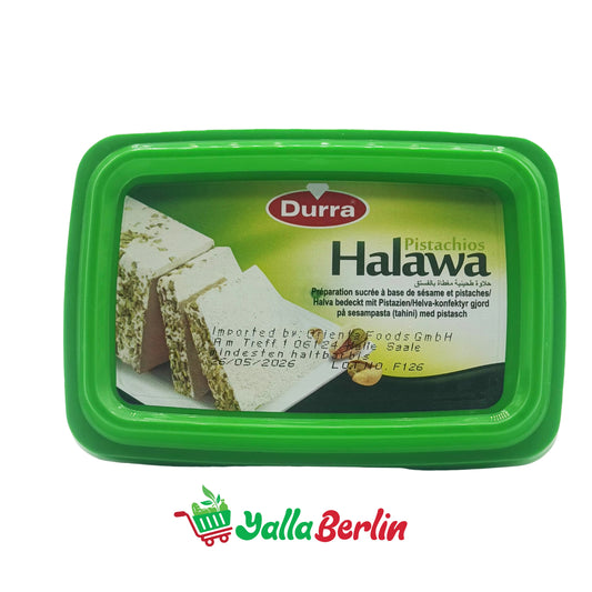 DURRA HALAWA TAHINI MIT PISTAZIEN (350 Gr)