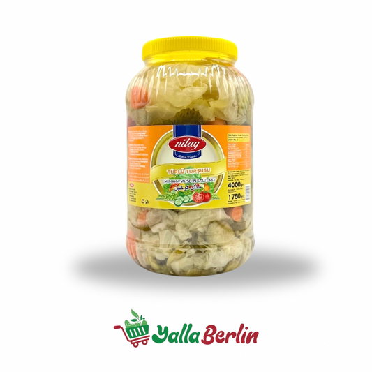 NILAY MISCHGEMÜSE IN SALZLAKE 4000 Gr