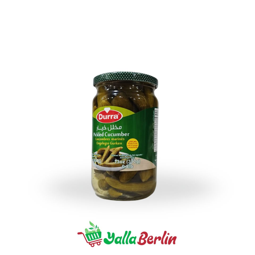 DURRA EINGELEGTE GURKEN IN SALZLAKE 650gr