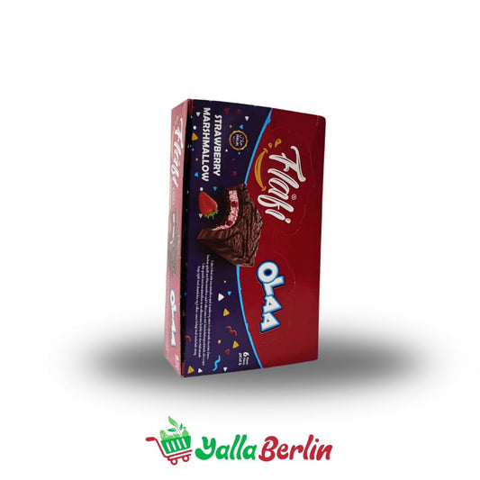 Flafi Schokoladensnack  mit Erdbeergeschmack