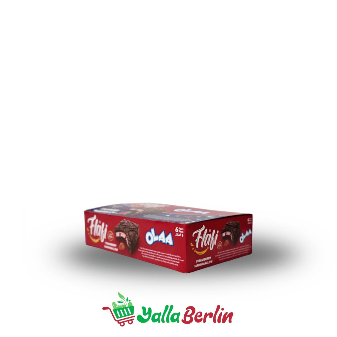 Flafi Schokoladensnack  mit Erdbeergeschmack