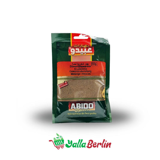 Abido Shawarma-Gewürz für Rindfleisch 50 gr