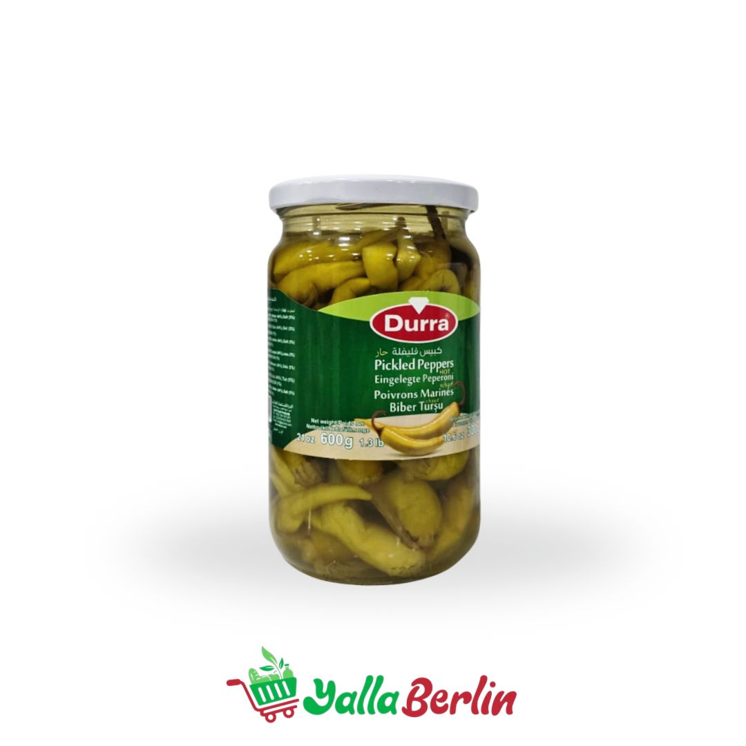 Durra Eingelegte Peperoni 600g