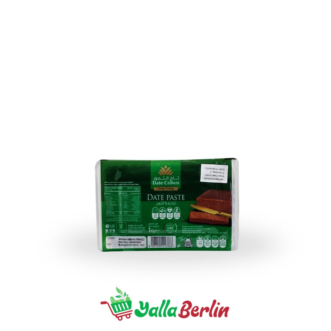 DATE CROWN DATTELN PASTE 1000 Gr