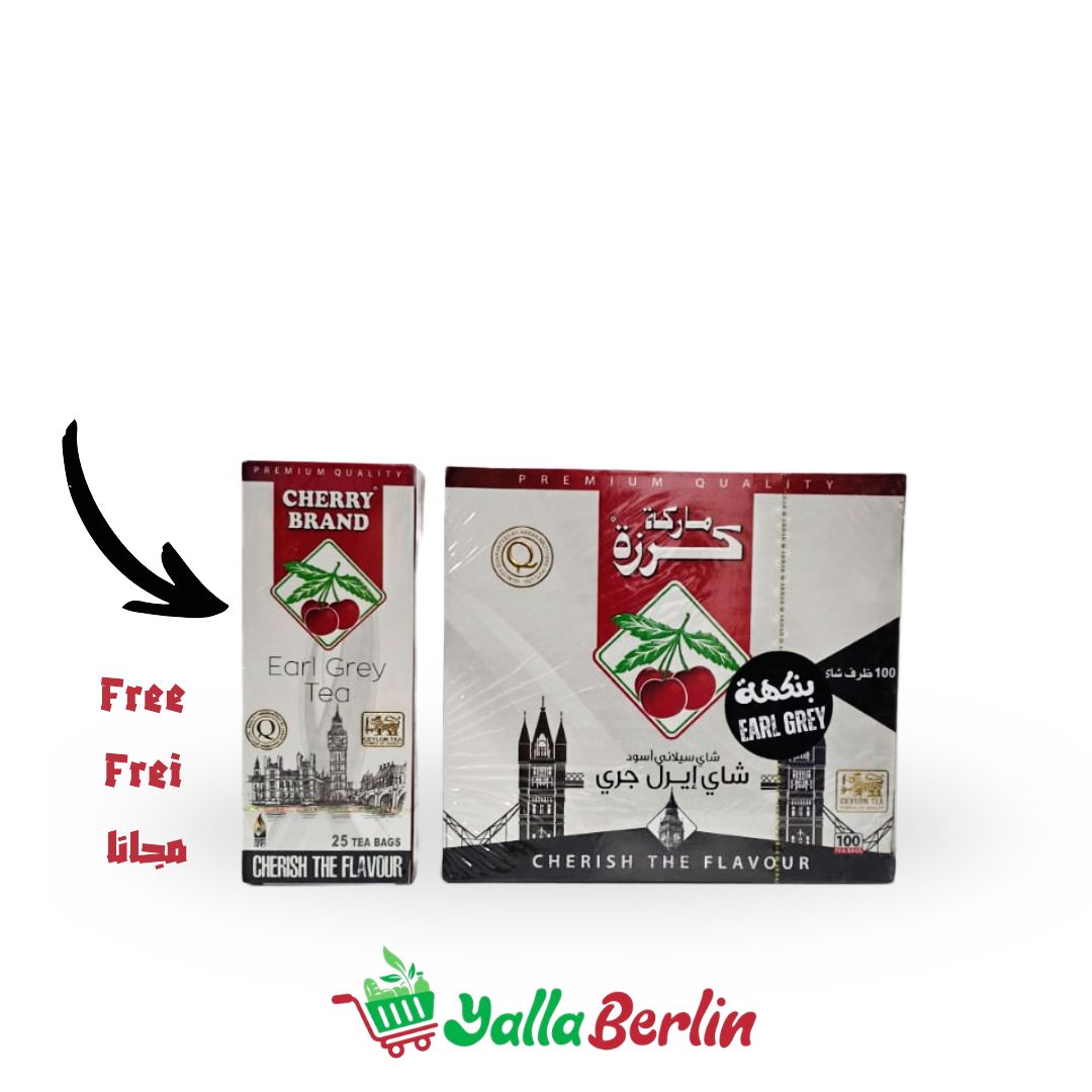 AL KARAZAH EARL GREY 100 TEE BEUTELN +25 Beuteln Frei