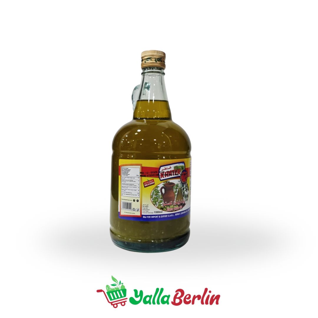 خاطر زيت زيتون ١.٥لتر 
