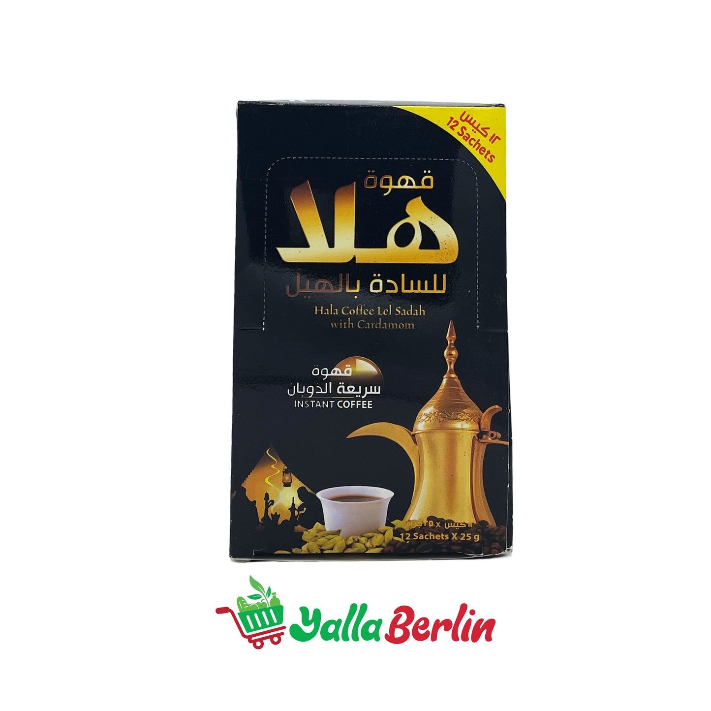 HALA KAFFEE MIT KARDAMOM (12*25 Gr)