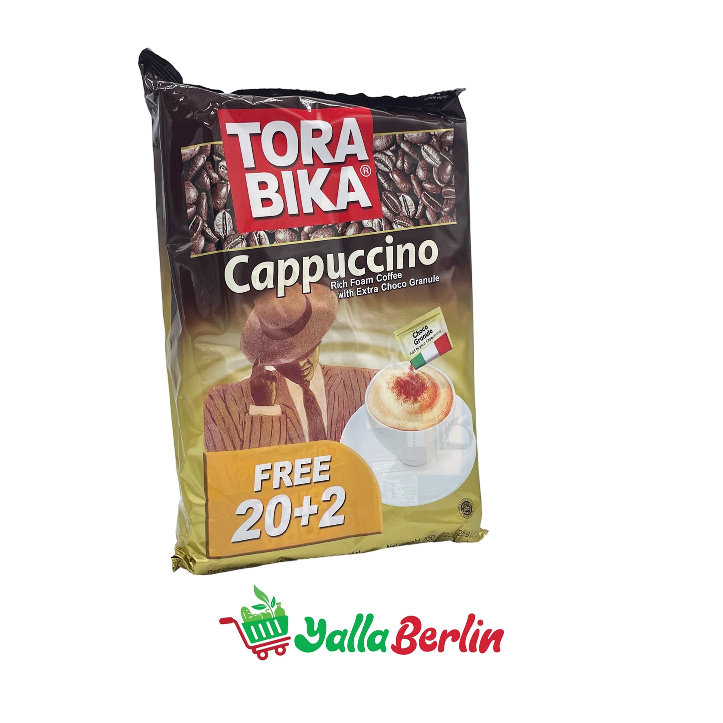 TURABICKA CAPPUCCINO ORIGINAL 20 BEUTELN + 2 GRATIS