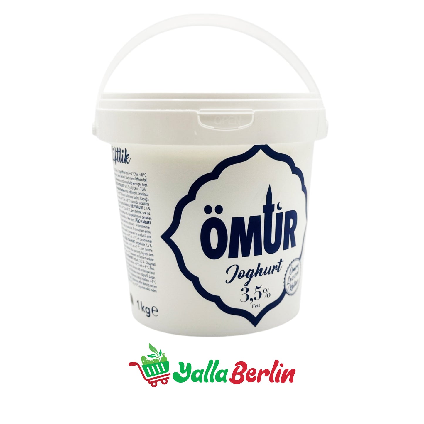 ÖMUR JOGHURT MIT 3,5% FETT (1000 Gr)