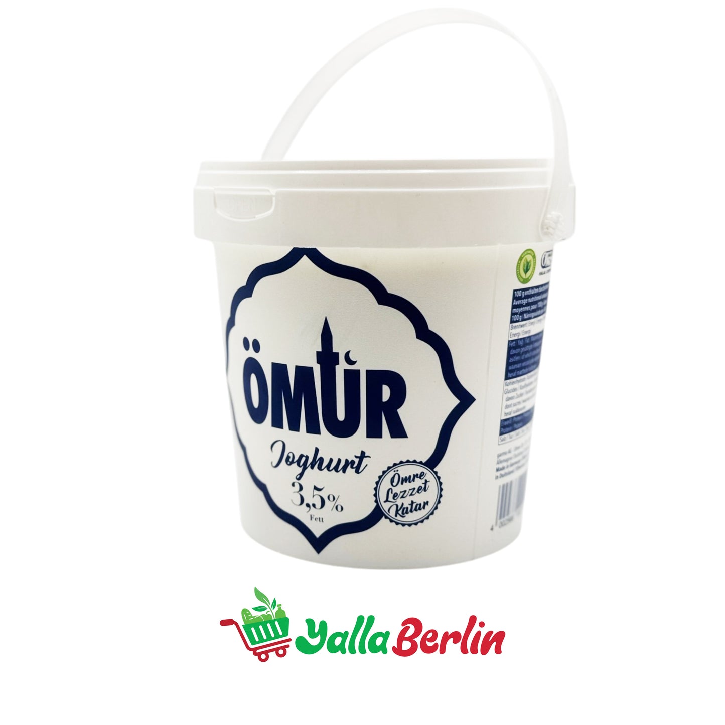 ÖMUR JOGHURT MIT 3,5% FETT (1000 Gr)