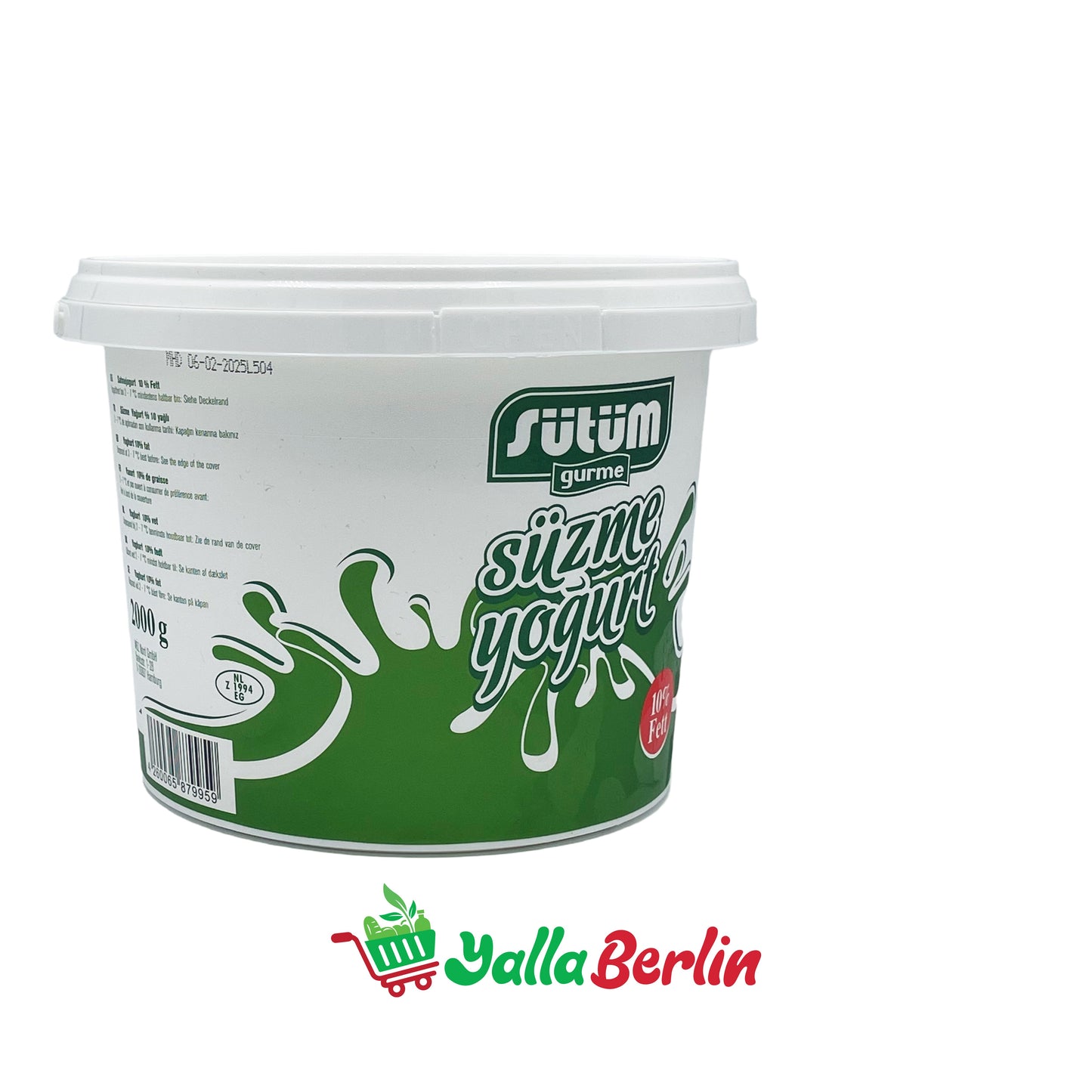 SÜTÜM JOGHURT MIT 10 % Fett (2000 Gr)