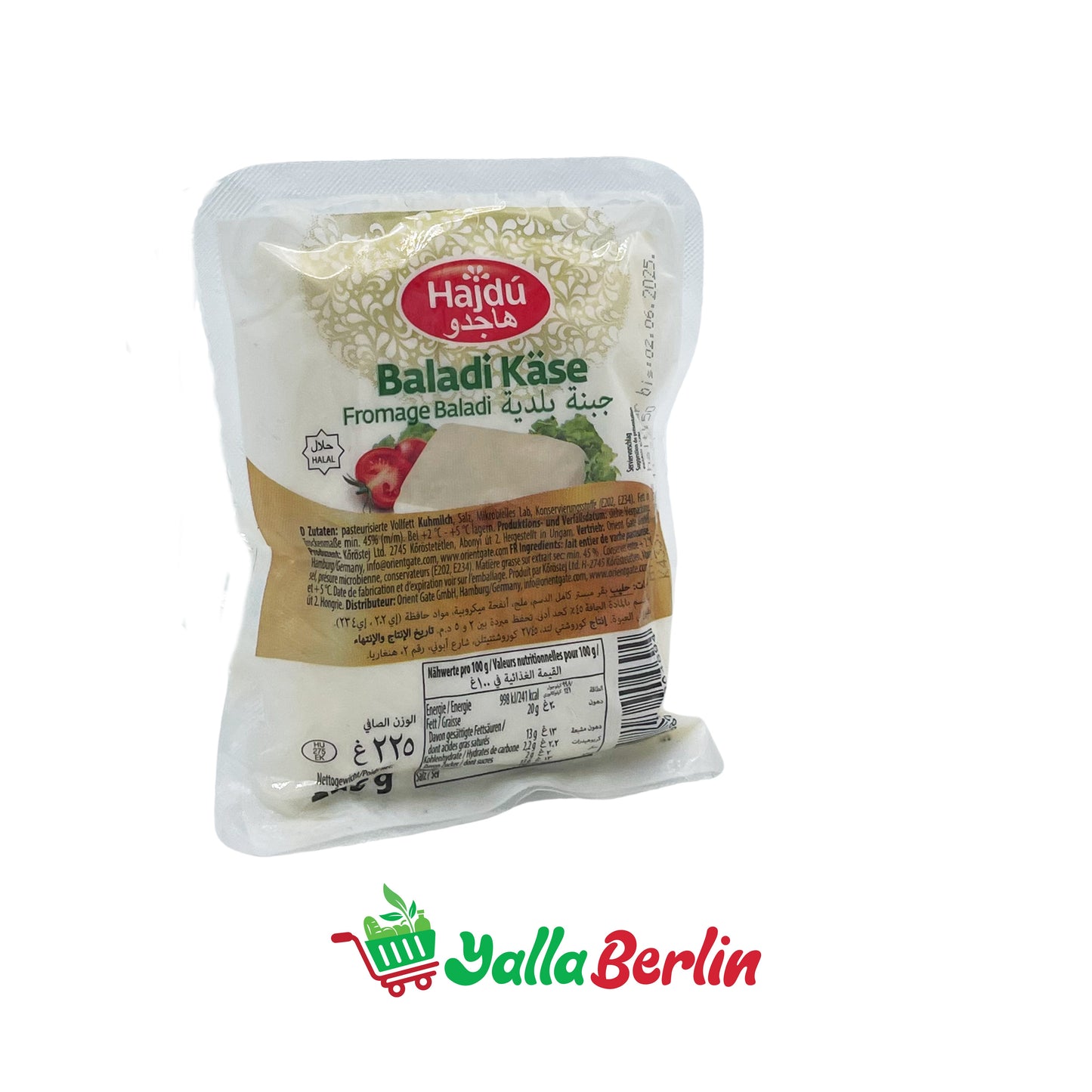 HAJDU BALADI KÄSE (225 Gr)